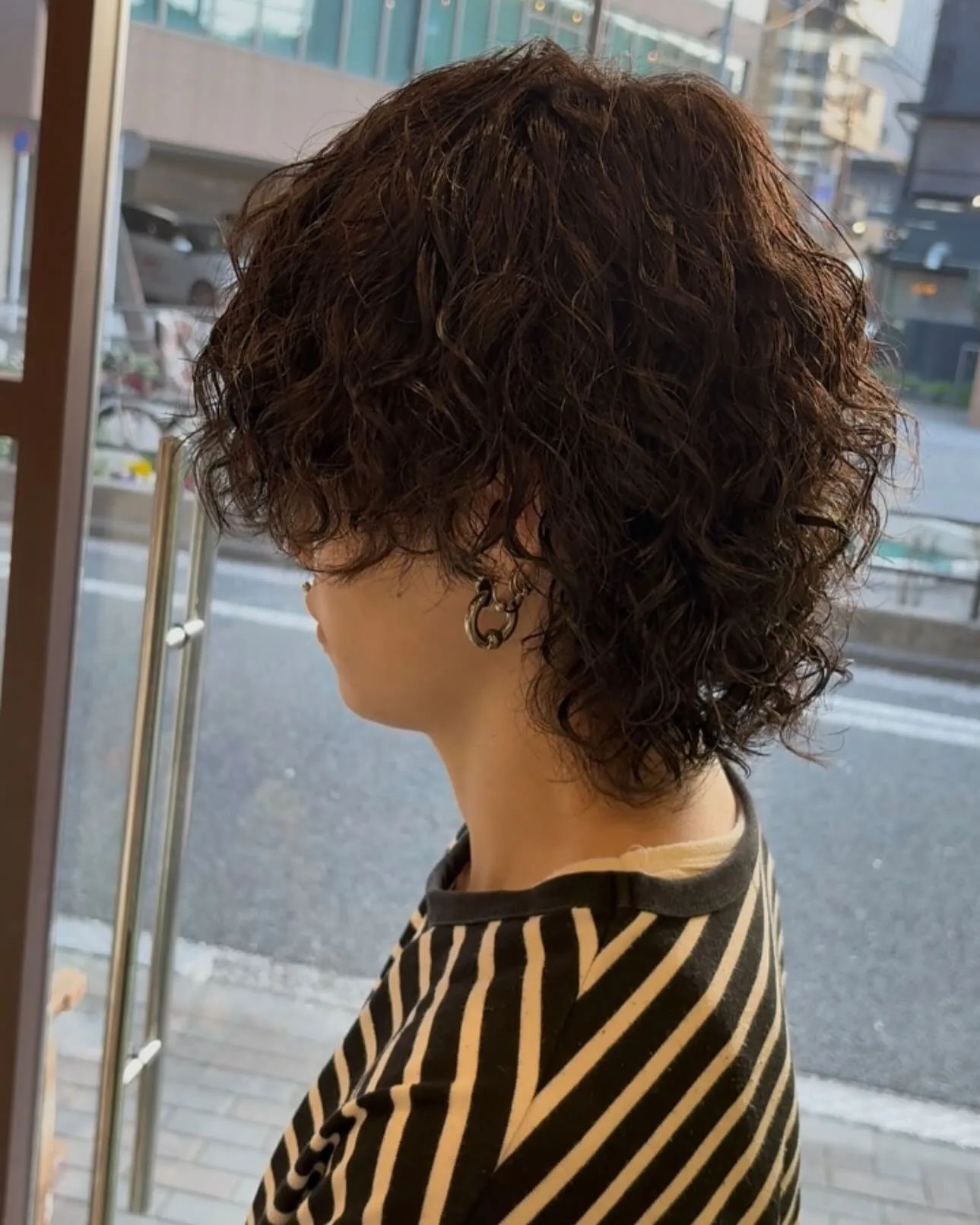 スパイラルパーマ