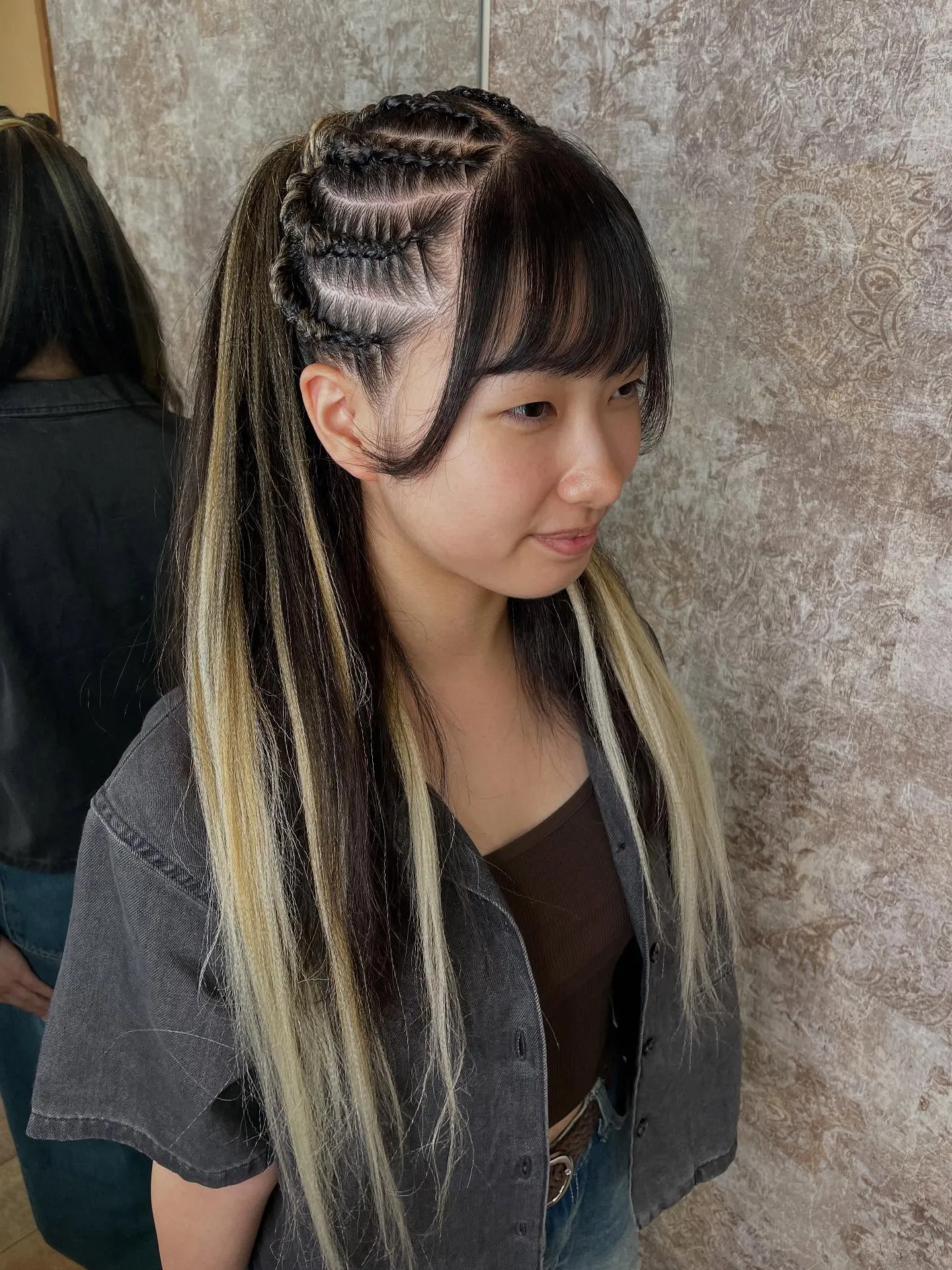 💛ハーフコーンロウ×ポニーテール💛