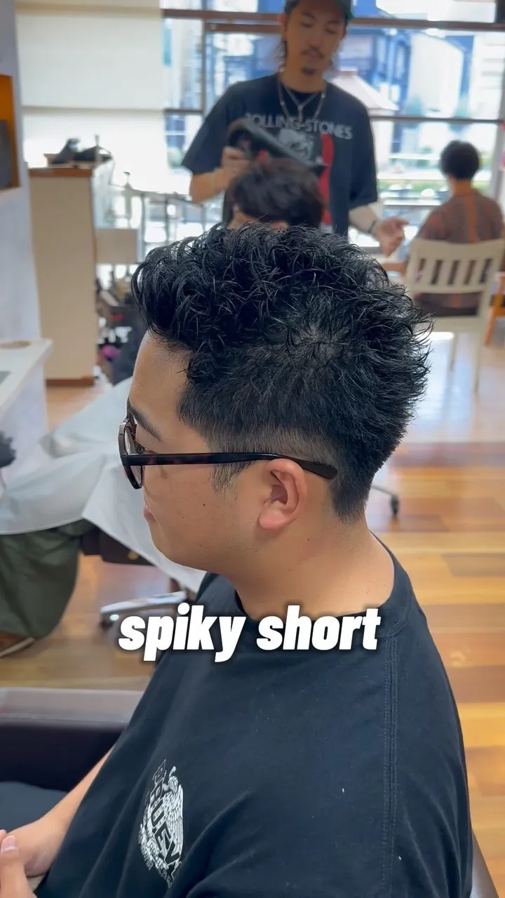 spiky short