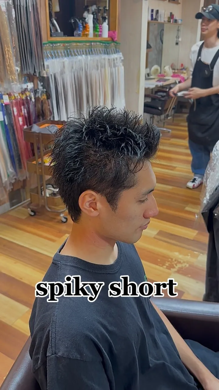 spiky short